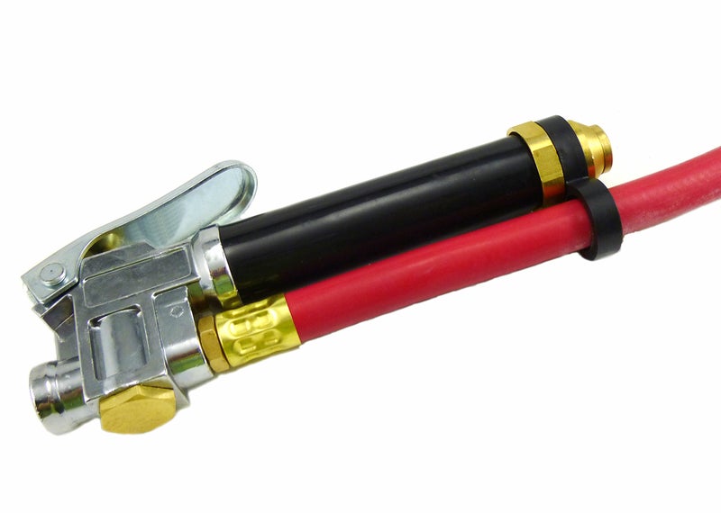 DYNAMIC POWER Dual Foot Chuck Inflator with 12â€œ Rubber Hose, 1/4" Female NPT. D-TG-6 - Image 4